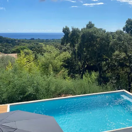 Villa La Chamade, Superbe Vue Mer, 12 Pers, Piscine *